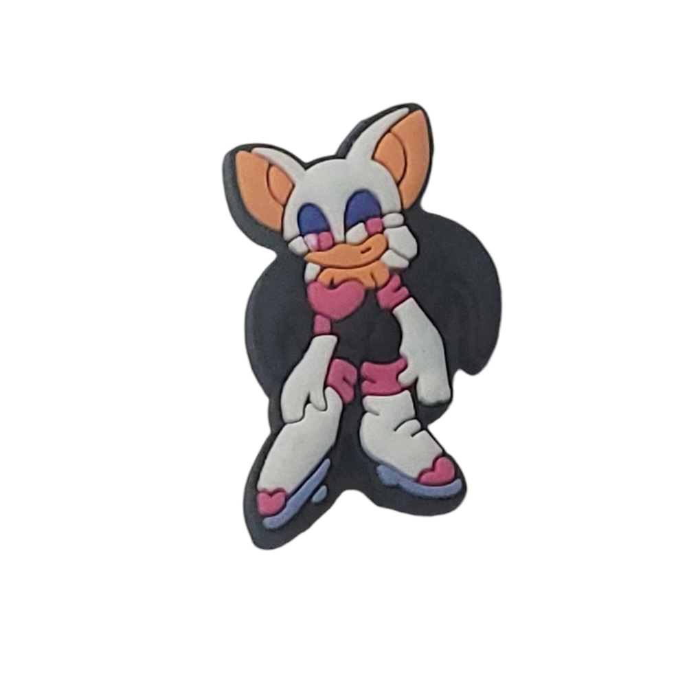 𝗥𝗼𝘂𝗴𝗲 𝘁𝗵𝗲 𝗕𝗮𝘁 - Croc Charms - Sonic the Hedgehog